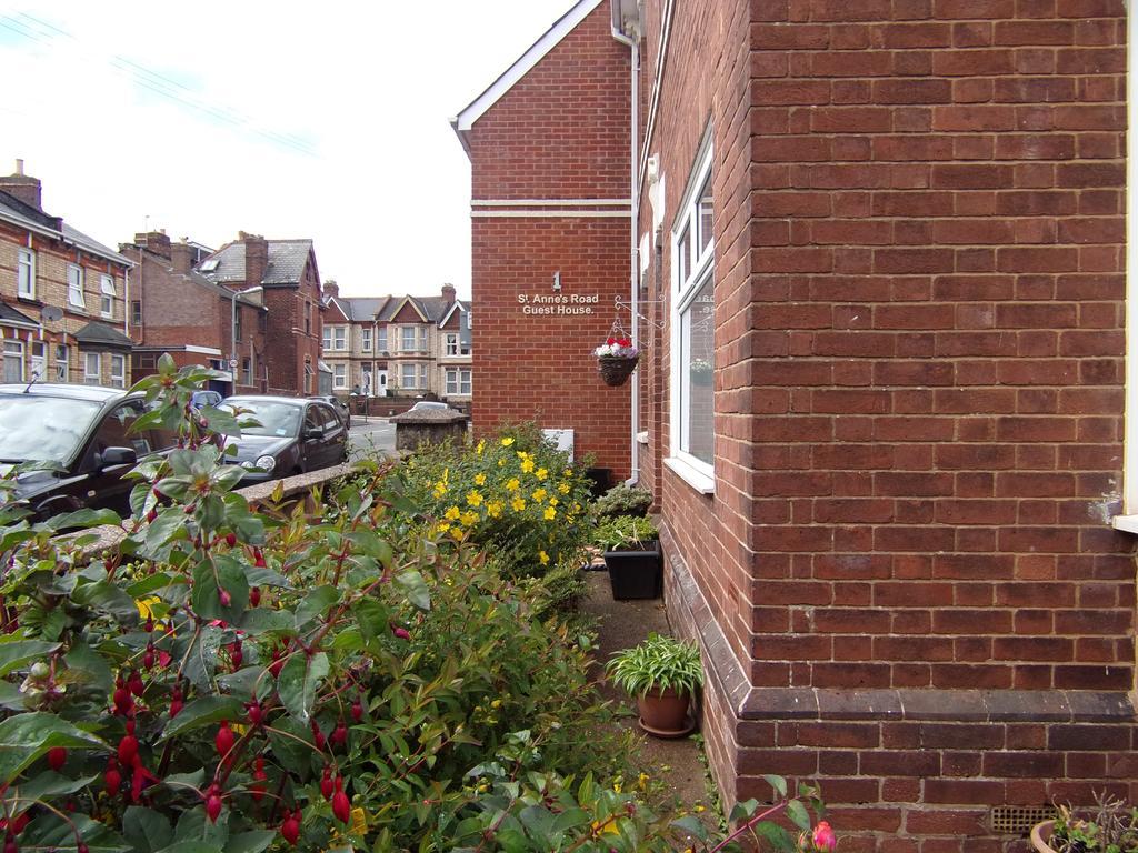 St Anne'S Road Guest House Exeter Exterior photo